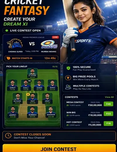 Cric999go (cric999) fantasy cricket & matchday visual 3